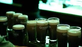 When Irish eyes are falling…