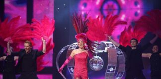 He is the dancing queen Dq at Eurovision