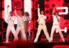 Standard issue Spanish Euro-fodder D'Nash for Spain at the 2007 Eurovision Song Contest