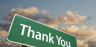 A quick acknowledgement Thanks
