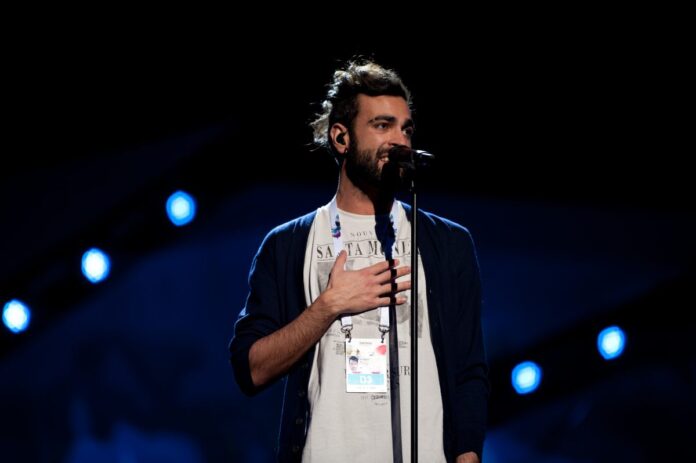 SH_R2_Italy-1 Marco Mengoni reheased for the second time in the Malmö Arena.