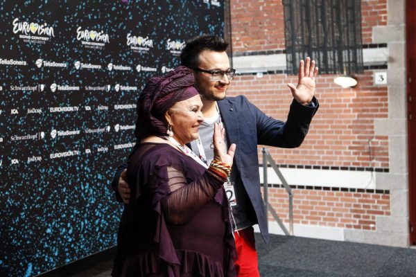 esma Esma & Lozano met press at the Euroclub