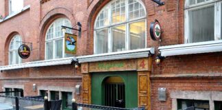 Irishness last night.