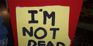 Not Dead – just enjoying the shows not dead