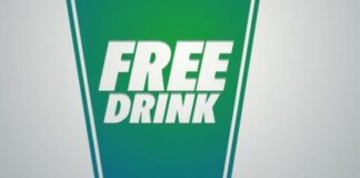 Ooh a free drink-ette at last but no hangover!