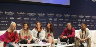 Bulgaria – Just Fab Poli Genova at a Meet & Greet during the Eurovision Song Contest 2016 in Stockholm.