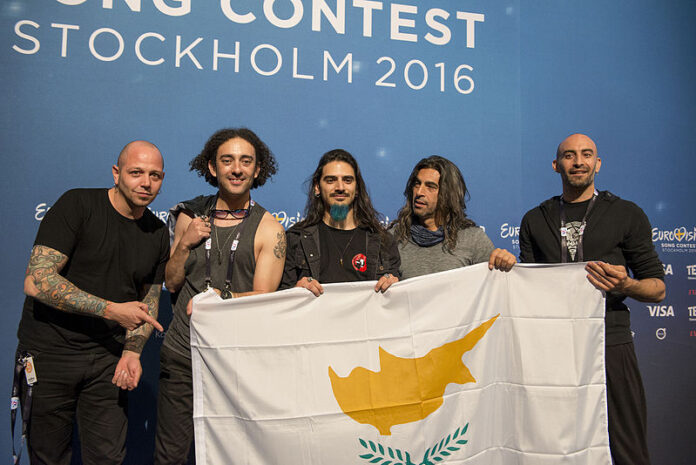 ESC2016_-_Cyprus_Meet_&_Greet_03 Minus One at a Meet & Greet during the Eurovision Song Contest 2016 in Stockholm.