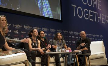 Phil Explains Eurovision 2016 – 26th to 21st Minus One at a Meet & Greet during the Eurovision Song Contest 2016 in Stockholm.