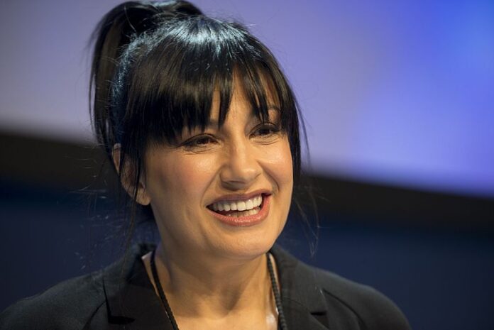 ESC2016_-_Macedonia_Meet_&_Greet_02 Kaliopi at a Meet & Greet during the Eurovision Song Contest 2016 in Stockholm.
