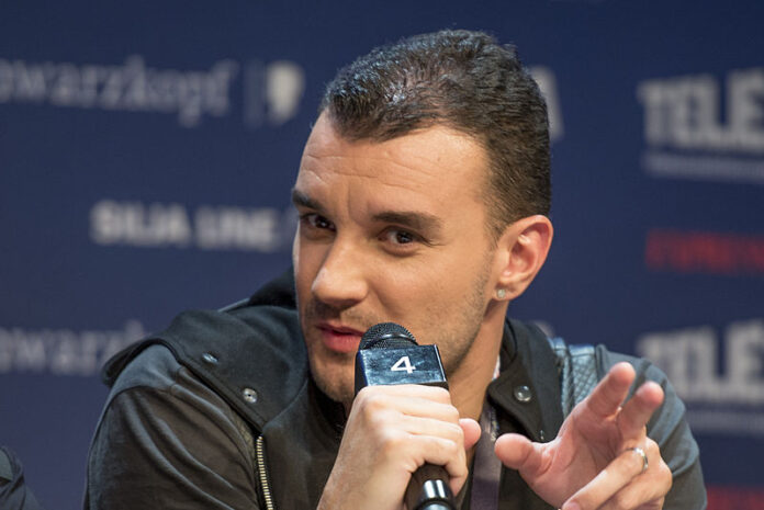 ESC2016_-_Montenegro_Meet_&_Greet_13_(crop) Highway at a Meet & Greet during the Eurovision Song Contest 2016 in Stockholm.