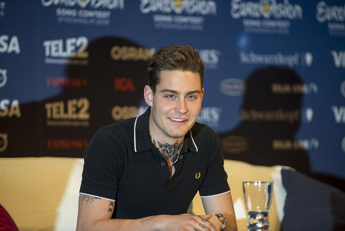 ESC2016_-_Netherlands_Meet_&_Greet_01 Douwe Bob at a Meet & Greet during the Eurovision Song Contest 2016 in Stockholm.