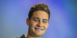 Netherlands is still going nowhere fast Douwe Bob at a Meet & Greet during the Eurovision Song Contest 2016 in Stockholm.