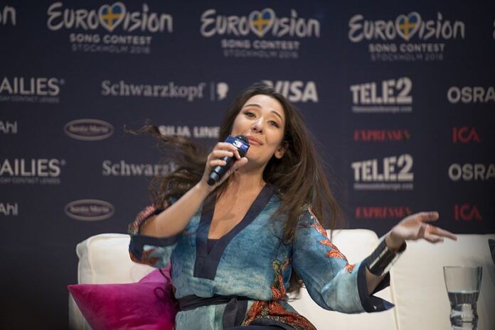 ESC2016_-_Serbia_Meet_&_Greet_24 Sanja Vučić ZAA at a Meet & Greet during the Eurovision Song Contest 2016 in Stockholm.