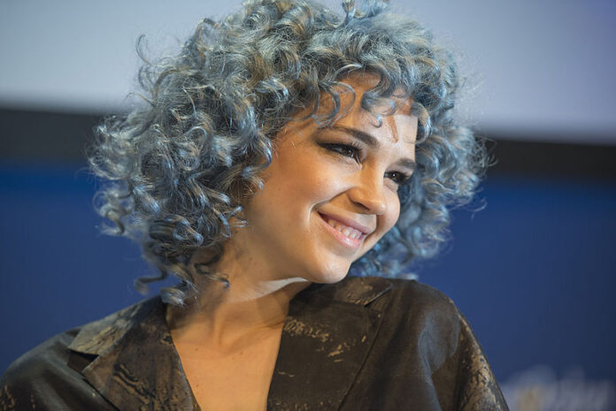 ESC2016_-_Switzerland_Meet_&_Greet_02 Rykka at a Meet & Greet during the Eurovision Song Contest 2016 in Stockholm.