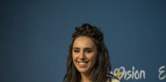 Was that just the perfect Eurovision? Jamala at a Meet & Greet during the Eurovision Song Contest 2016 in Stockholm.