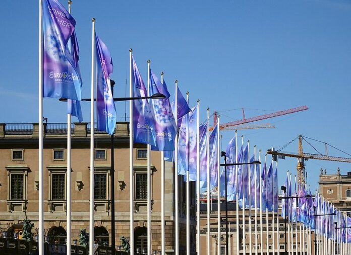 Skeppsbron_Stockholm_2016a Skeppsbron Stockholm i samband med Eurovision Song Contest 2016