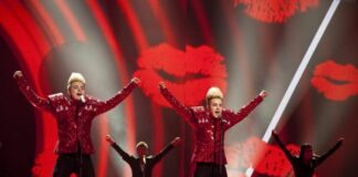 Well I think … Jedward, photo: Pieter Van den Berghe (EBU)