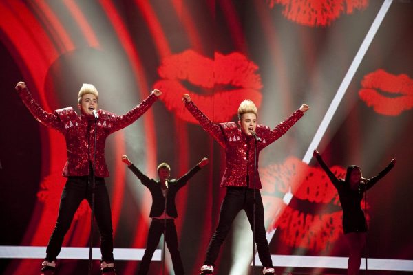 image Jedward, photo: Pieter Van den Berghe (EBU)