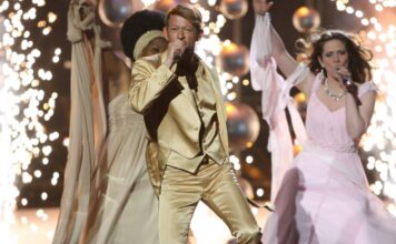 On a wingnut and a prayer Michael von der Heide's show was probably the most extravagant in Oslo.