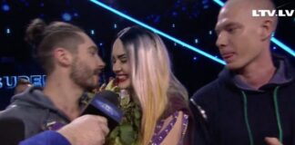 Triana Park walk the line for Latvia at Eurovision Triana Park