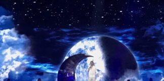 Oh our Nathan is a cheeky scamp… Walking on the moon