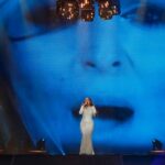 Good job Claudia can inhale the wind because….. Claudia at Eurovision 2017