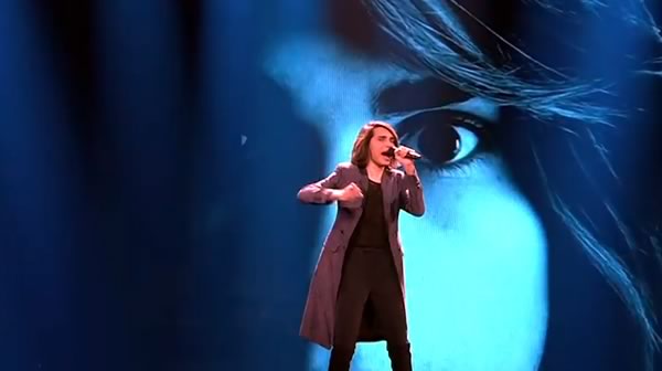 easy Australian singer at Eurovision