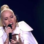 ow … paper cut? Svala at Eurovision