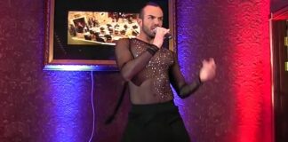 First night in Kyiv – Slavko got me drunk! Party photo