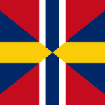 Party like its 1904? – It’s a Nor-Swe final evening! Flags