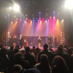 Monty goes to Eurovision Bullets & Glitter On stage