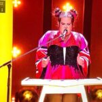 Eurovision semi-final 1 gets the Hacksaw treatment Netta on screen