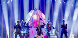 Saara and her wheel of misfortune Saara Aalto at Eurovision 2018