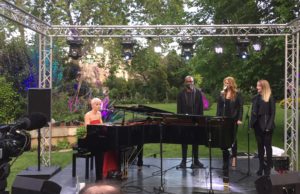 SuRie at the piano