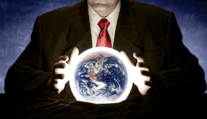 Consulting Crystal Ball for Future of Earth Crystal ball