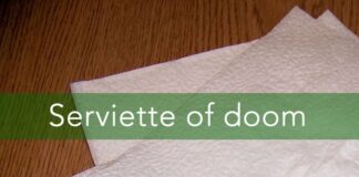 I love the nightlife! EuroCafe, ESC Bubble party – and my Serviette of Doom predictions Serviette of Doom
