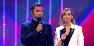 It’s that time of the year again – the UK Eurovision song reveal Mel Giedroyc and Måns Zelmerlöw
