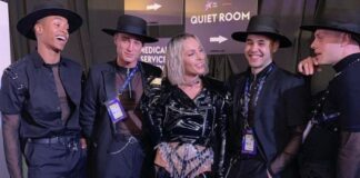 Cyprus – Is she *actually* Madonna? Tamta and her dancers backstage