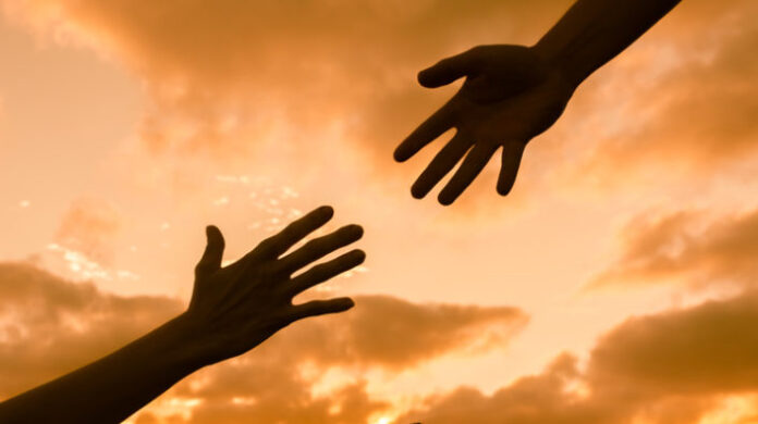 Giving a helping hand. Feedback