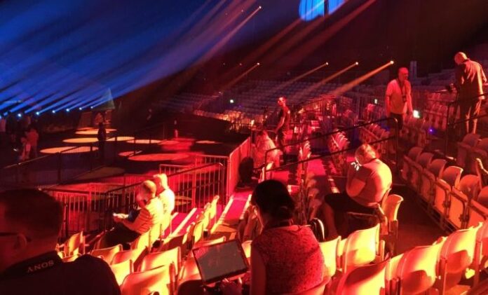 Expo1 Expo Tel Aviv for Eurovision rehearsals