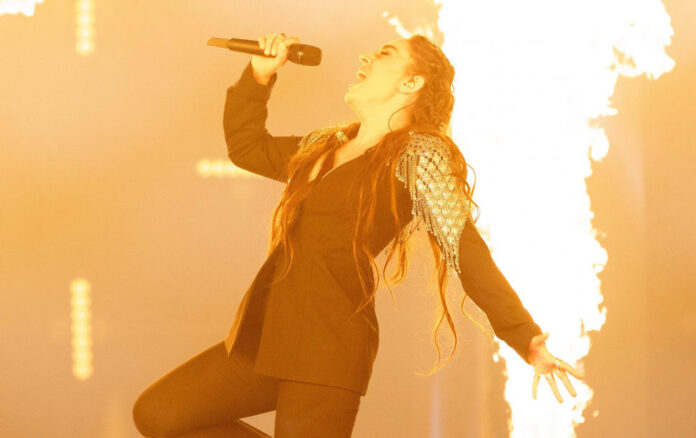 buk Srbuk at the second rehearsal for Eurovision 2019