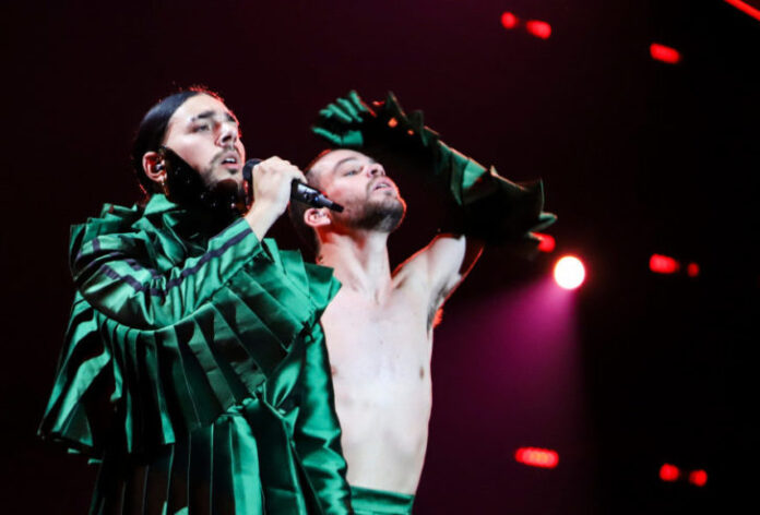 Conan Osiris at Tel Aviv Eurovision