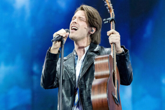 crone Victor Crone at Eurovision 2019 in Tel Aviv