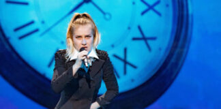 Romania – Clearly never on a Saturday Ester peony at the 2019 Eurovision Song Contset in Tel Aviv