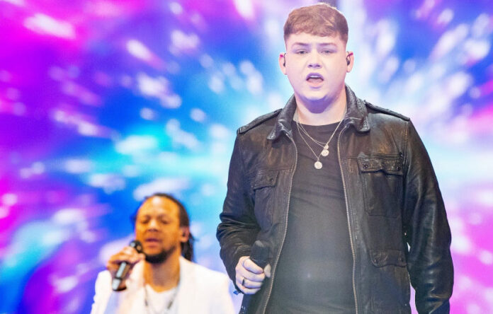 Michael Rice is back on the rehearsal stage for the UK Michael Rice is back on the rehearsal stage for the UK
