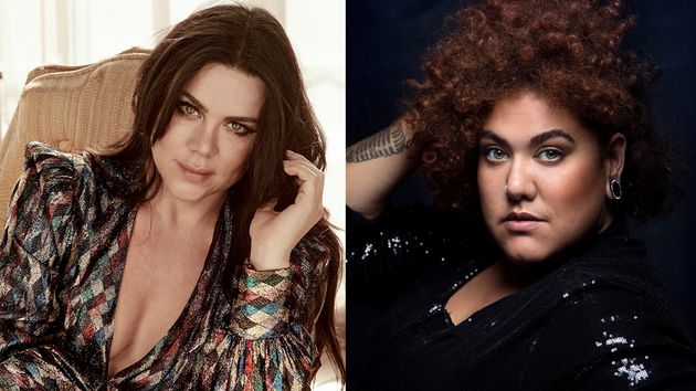 aussies2020 Vanessa Amorosi (L) and Casey Donovan (R) will compete in Eurovision - Australia Decides in February 2020.