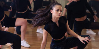 Greek team show their Eurovision hand Stefania