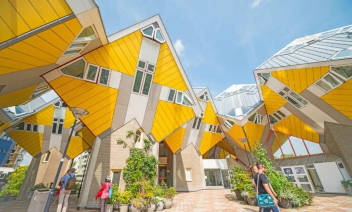 Cube houses