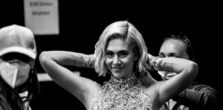 Cyprus puts the devil in me Elena Tsagrinou, Cyprus, First Rehearsal Eurovision, Rotterdam Ahoy, 9 May 2021