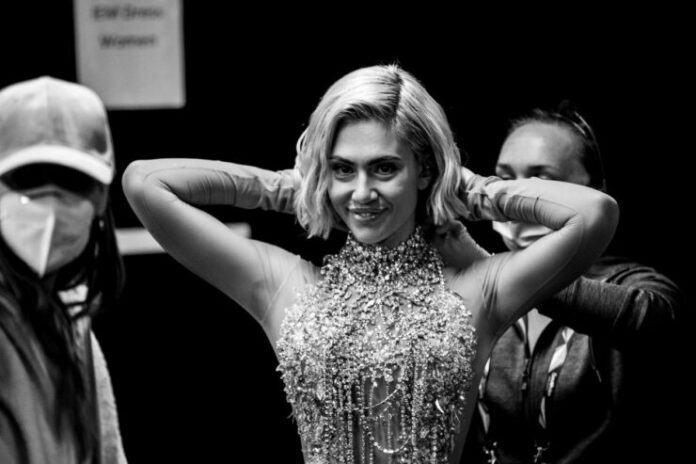 Cyprus EBU Elena Tsagrinou, Cyprus, First Rehearsal Eurovision, Rotterdam Ahoy, 9 May 2021